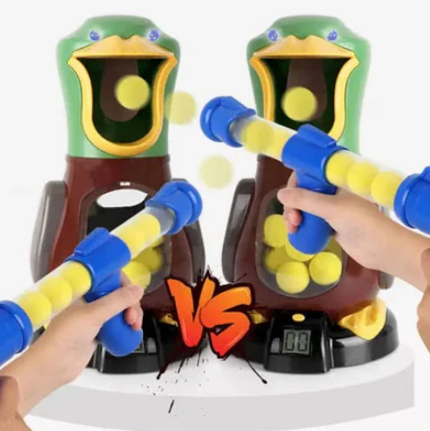 Duck Shot – Brinquedo Interativo Infantil com Mira e Bolinhas | Pague Leve