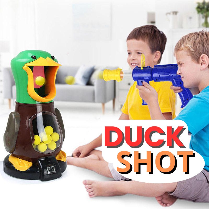 Duck Shot – Brinquedo Interativo Infantil com Mira e Bolinhas | Pague Leve