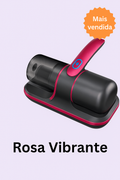 Mini Aspirador Antiácaro com Luz UV | Portátil, Potente e Silencioso